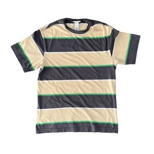 H&M Striped Pattern Relaxed Fit Tee